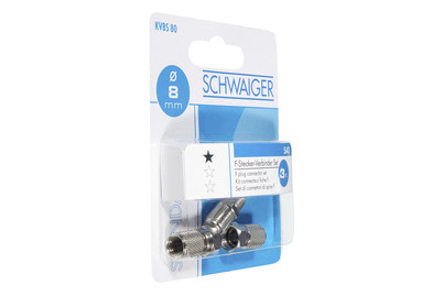 Image of Schwaiger F-Kabelverbinder SET bei JUMBO