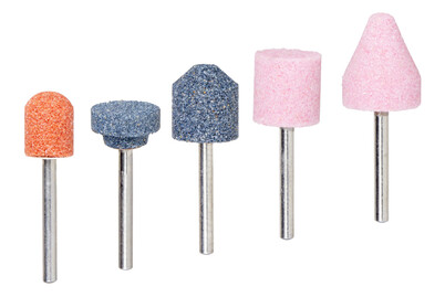 Image of Wolfcraft 5 Keramische Schleifkörper bei JUMBO