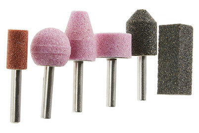 Image of Wolfcraft Keramische Schleifkörper + Abrichtstein bei JUMBO