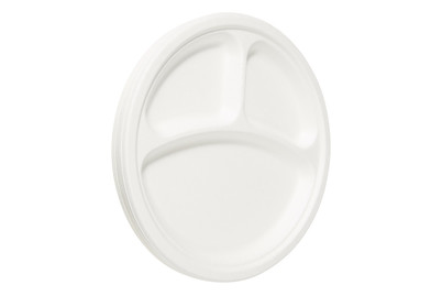 Image of Teller Zuckerrohr Pure 3- geteilt bei JUMBO