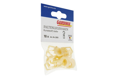 Image of Gardinia Faltenlegehaken 23 - 35 mm bei JUMBO