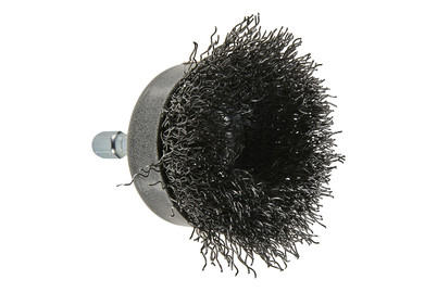 Image of Wolfcraft Stahldraht-Topfbürste S=6mm bei JUMBO