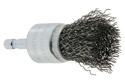 Image of Wolfcraft Stahldraht-Pinselbürste bei JUMBO