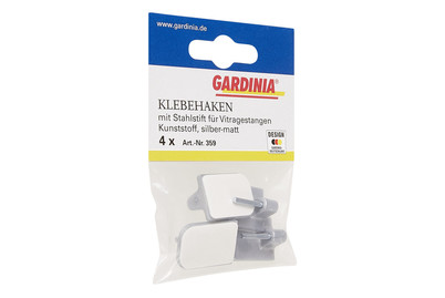 Image of Gardinia Klebehaken für Vitragestange bei JUMBO