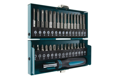 Image of Wolfcraft Kombi-Sicherheitsbit-Box 31-teilig bei JUMBO