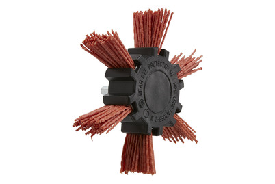 Image of Wolfcraft Nylondraht-Fächerbürste HEX ⌀100 bei JUMBO