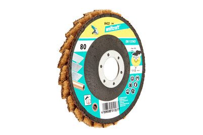 Image of Wolfcraft Schleiflamellenteller Vlies grob bei JUMBO