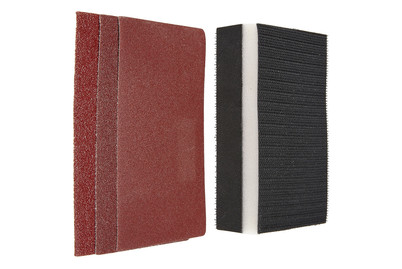 Image of Wolfcraft 1 Handschleifer-Set 4 Tlg. mit bei JUMBO