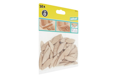 Image of Wolfcraft Verbindungsplättchen Grösse 0 bei JUMBO