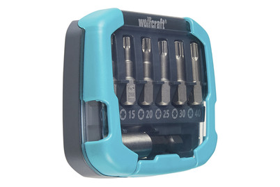Image of Wolfcraft 1 Bit Box Torx Fix-Grip, 7 Teilig bei JUMBO