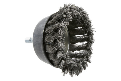 Image of Wolfcraft Stahldraht-Topfbürste bei JUMBO