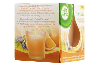 Image of Air Wick Wohlfühl-Duftkerze Anti-Tabak Orange bei JUMBO