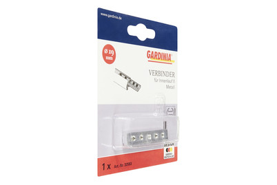 Image of Gardinia Stangenverbinder Kira mit Innenlauf II Ø 19 mm bei JUMBO