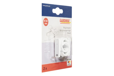 Image of Gardinia Ring-Adapter für Universal Träger Chicago Weiss bei JUMBO