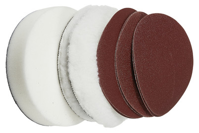 Image of Einhell Polierhauben & Schleifscheiben Set bei JUMBO