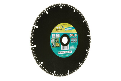 Image of Wolfcraft Diamant-Trennscheibe Pro Multi ⌀230mm bei JUMBO