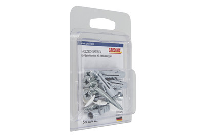 Image of Gardinia Holzschrauben für Galeriebretter 2.5 x 40 mm bei JUMBO