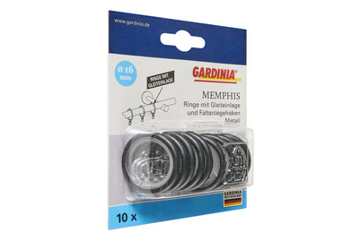 Image of Gardinia Gardinenringe Memphis bei JUMBO