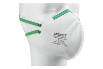 Image of Wolfcraft 1 Faltstaubmaske Ffp1 ce bei JUMBO