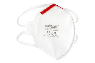 Image of Wolfcraft 1 Faltstaubmaske Ffp3v ce bei JUMBO