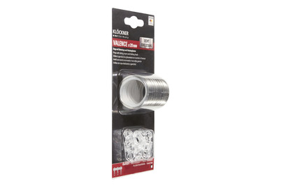 Image of Gardinia Gardinenringe Valence Ø 20 mm mit Gleiteinlage bei JUMBO