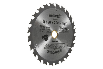 Image of Wolfcraft Akku- Kreissägeblatt HM bei JUMBO