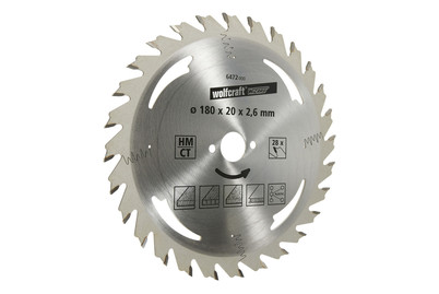 Image of Wolfcraft Kreissägeblatt HM, 28 Zähne bei JUMBO