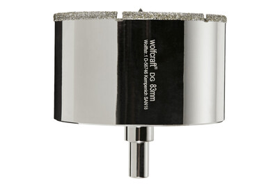 Image of Wolfcraft Diamant-Lochsäge Ceramic ⌀ 83mm bei JUMBO