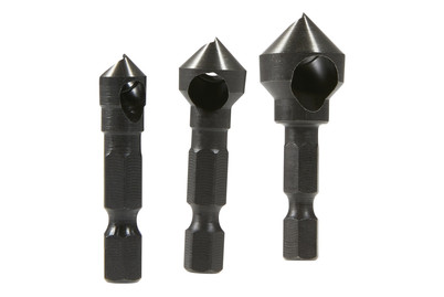 Image of Wolfcraft 3 Querlochsenker S=6-kt bei JUMBO