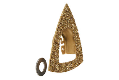 Image of Wolfcraft Delta-Schleifplatte HM-bestreut ⌀ 80mm bei JUMBO