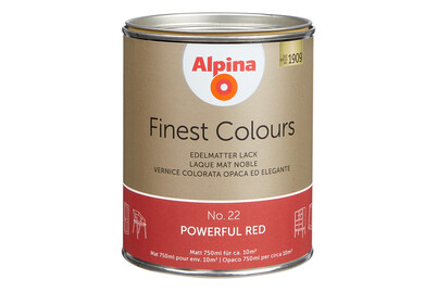 Image of Finest Colours Lack Powerful Red Dif 750