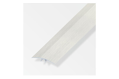 Image of Alfer Übergangs-Profil Alu 46x2000mm Edelstahl Optik bei JUMBO