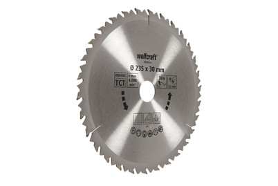 Image of Wolfcraft 1 Kreissägeblatt Hm 30 Z. 235x bei JUMBO