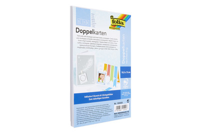 Image of Folia Doppelkarten 5 Stk. bei JUMBO