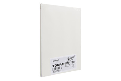Image of Folia Tonpapiersortiment-Block, 100 Blatt bei JUMBO