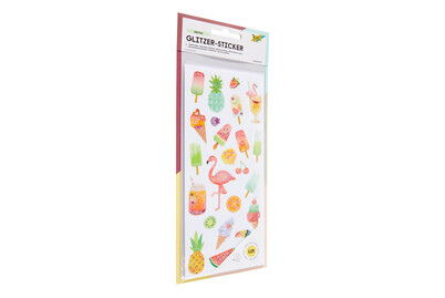 Image of Folia Glitzer-Sticker Exotic bei JUMBO