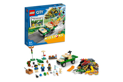 Image of Lego® City Missions 60353 Tierrettungsmissionen