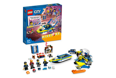 Image of Lego® City Missions 60355 Detektivmissionen der Wasserpolizei