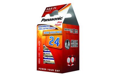 Image of Panasonic Batterien Pro Power AAA 24 Stück