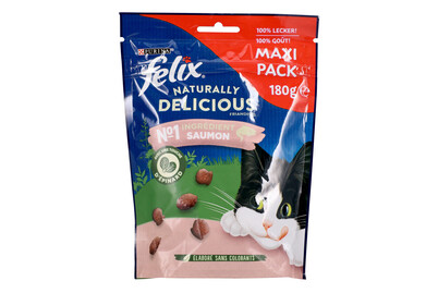 Image of Felix Katzensnack Naturally Delicious Lachs & Spinat bei JUMBO