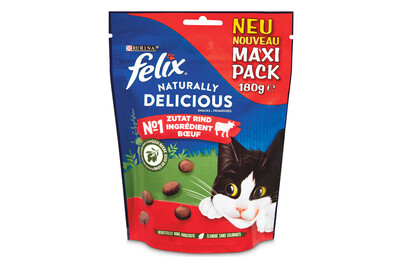 Image of Felix Katzensnack Naturally Delicious Rindfleisch & Goji bei JUMBO