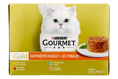 Image of Gourmet Gold Raffiniertes Ragout 24x85g bei JUMBO