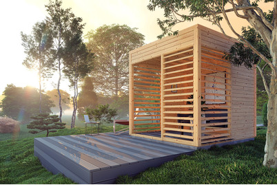 Image of Garten-Lounge 1 - Moderner Pavillon bei JUMBO