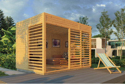 Image of Garten-Lounge 2 - Moderner Pavillon