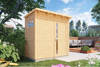 Image of Pentus 1 Design-Gartenhaus unbehandelt bei JUMBO