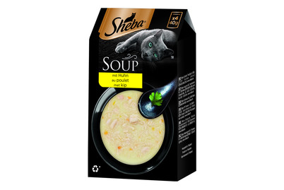 Image of Sheba Soup mit Huhn Beutel 4x40g bei JUMBO