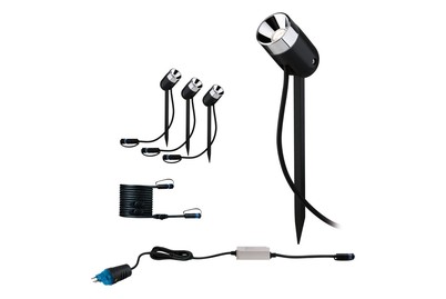 Image of Plug & Shine LED Gartenstrahler Pike Basisset bei JUMBO
