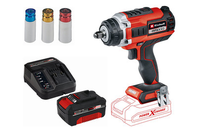 Image of Einhell Set Akku-Schlagschrauber Impaxxo 18/400 (1x4.0AH) bei JUMBO