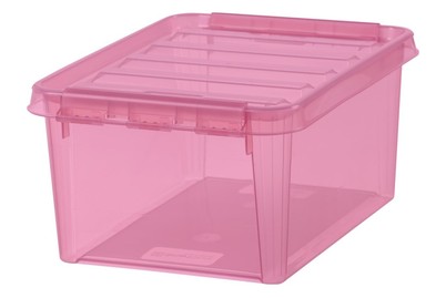 Image of SmartStore™ Color 10 - Trendige Aufbewahrungsbox mit Deckel für Ihr Zuhause - Pink bei JUMBO