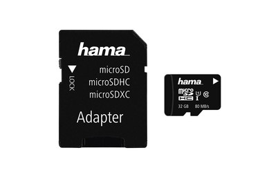 Image of Hama microSDHC 32Gb + Adapter/Foto bei JUMBO